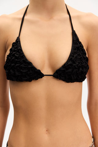 Lia Black Bikini Top
