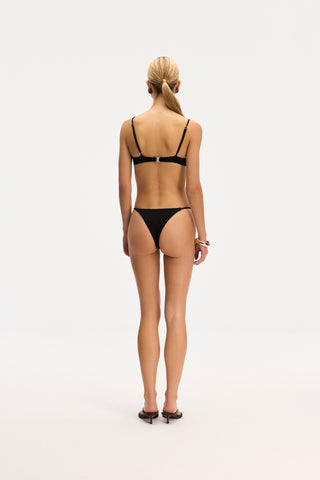 Amy Black Bikini Bottom