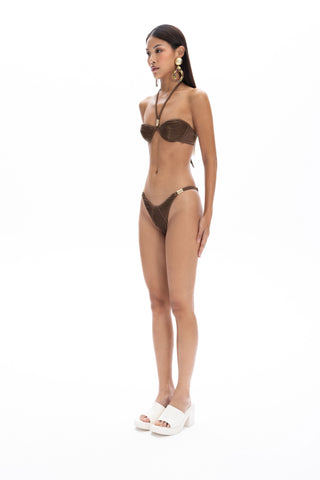 Gal Brown Bikini Bottom
