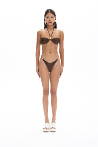 Gal Brown Bikini Bottom