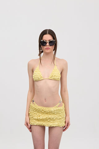 Lia Butter Yellow Bikini Top