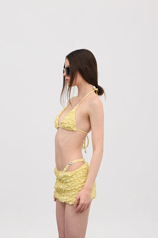 Lia Butter Yellow Bikini Top