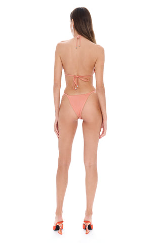 Lia Peach Bikini Bottom