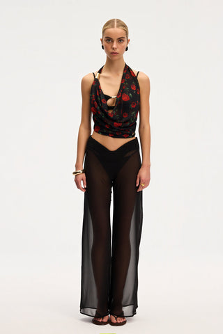 Aida Roses Loop Top