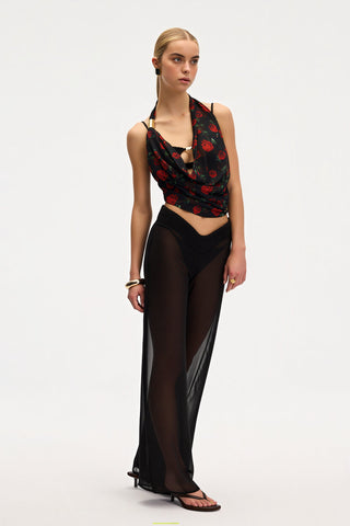 Aida Roses Loop Top