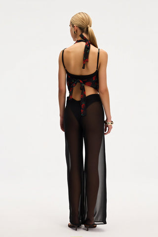 Aida Roses Loop Top
