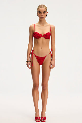 Amy Kırmızı Bikini Üstü 